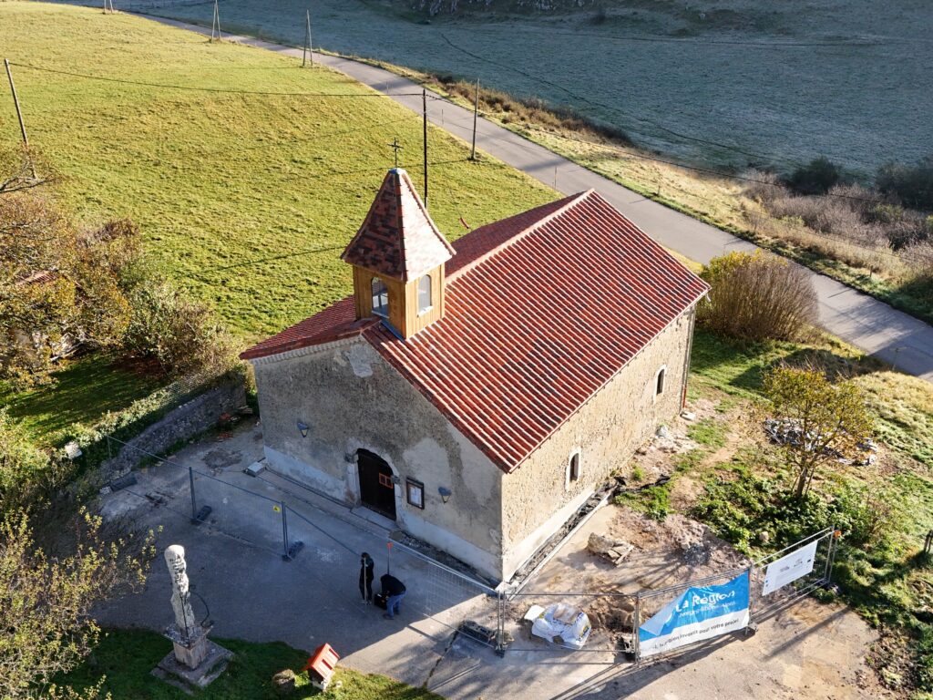 Rénovation de l'église de Loscence La Chapelle en Vercors