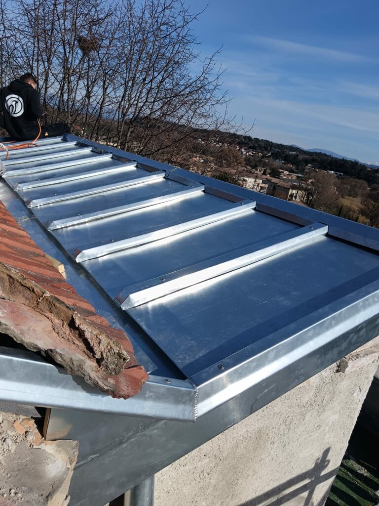 Réalisation en zinc Montélimar